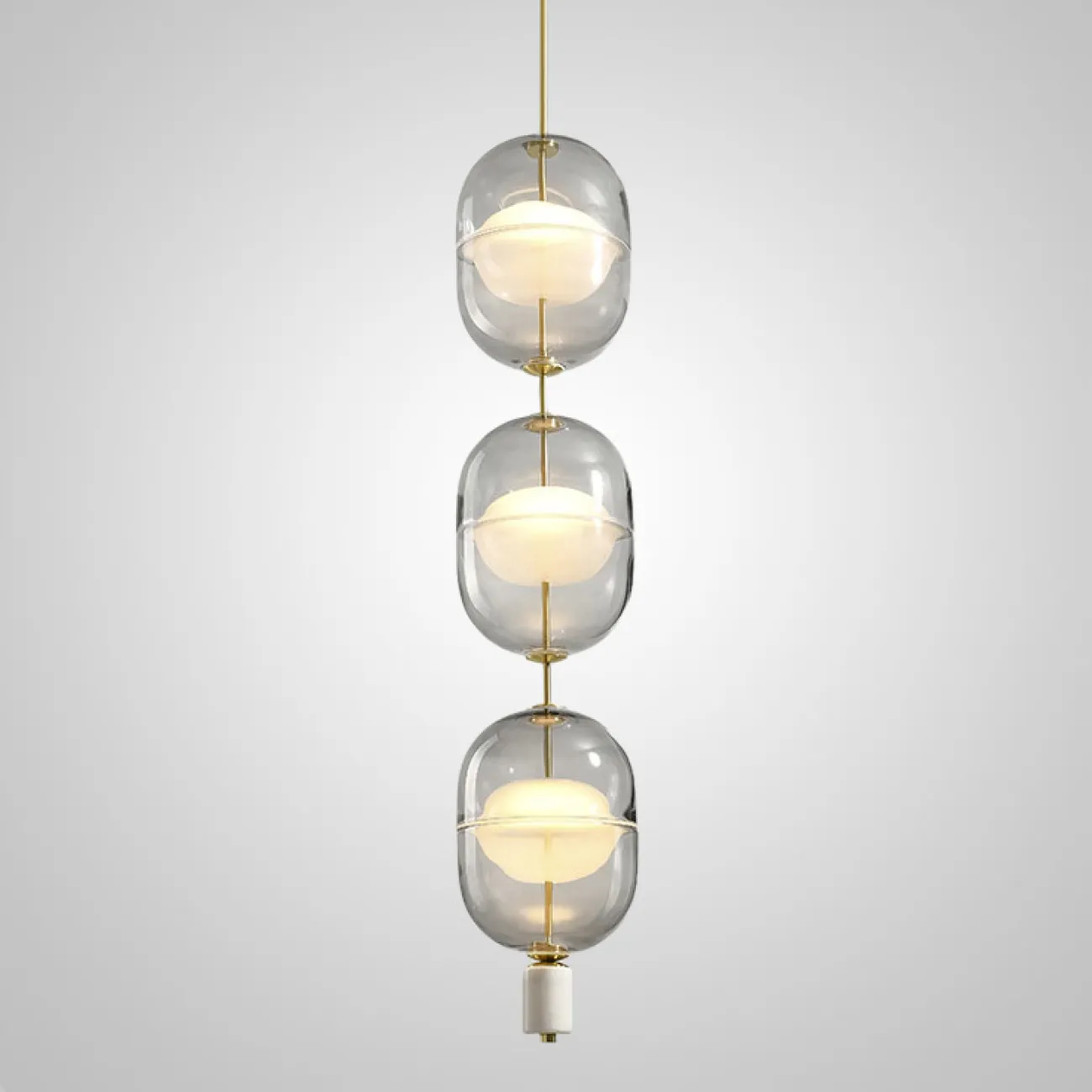 Подвесной светильник PLATTE 1 black 3000К от ImperiumLoft