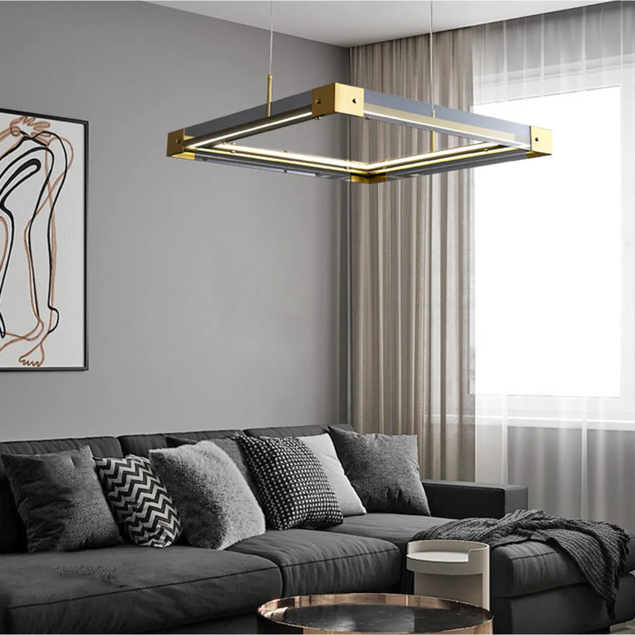 Подвесная люстра BERGDIS D L100 от ImperiumLoft Подвесная люстра BERGDIS D L100 от ImperiumLoft