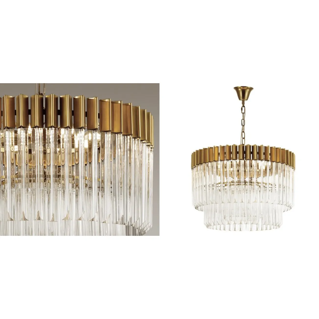 Люстра Triangular Canes Coliseum от ImperiumLoft