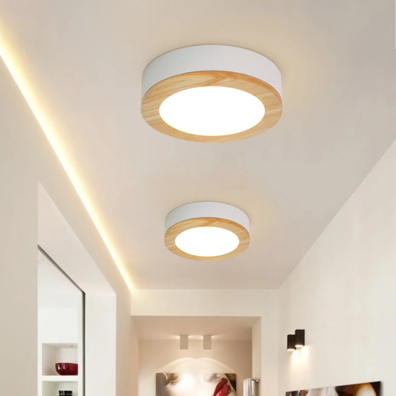 Потолочная люстра WUDDA D30 Желтый от ImperiumLoft