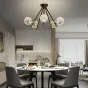 Потолочная люстра INGELA CH L5 Brass от ImperiumLoft