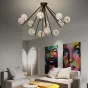 Потолочная люстра INGELA CH L5 Brass от ImperiumLoft