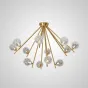 Потолочная люстра INGELA CH L5 Brass от ImperiumLoft