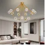 Потолочная люстра INGELA CH L5 Brass от ImperiumLoft