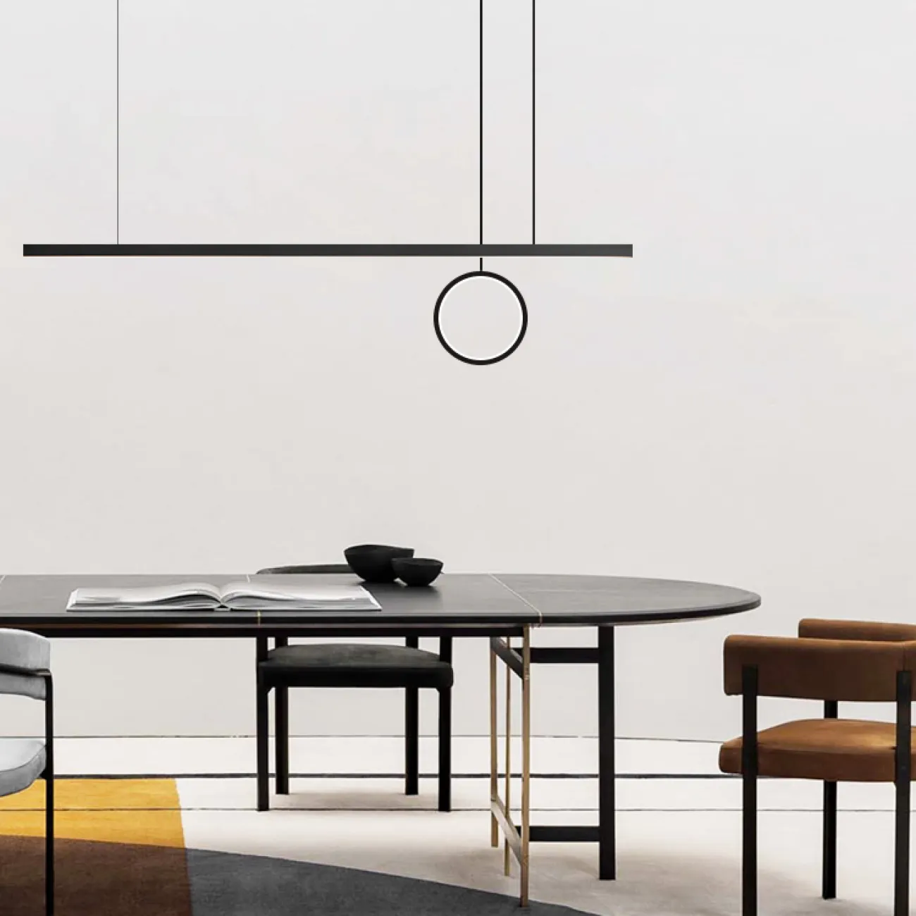 Подвесной светильник HALFRED A L100 от ImperiumLoft