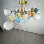 Потолочная люстра MATISSE B D80 Gold Multicolor от ImperiumLoft