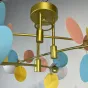 Потолочная люстра MATISSE B D80 Gold Multicolor от ImperiumLoft