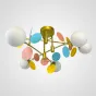 Потолочная люстра MATISSE B D80 Gold Multicolor от ImperiumLoft