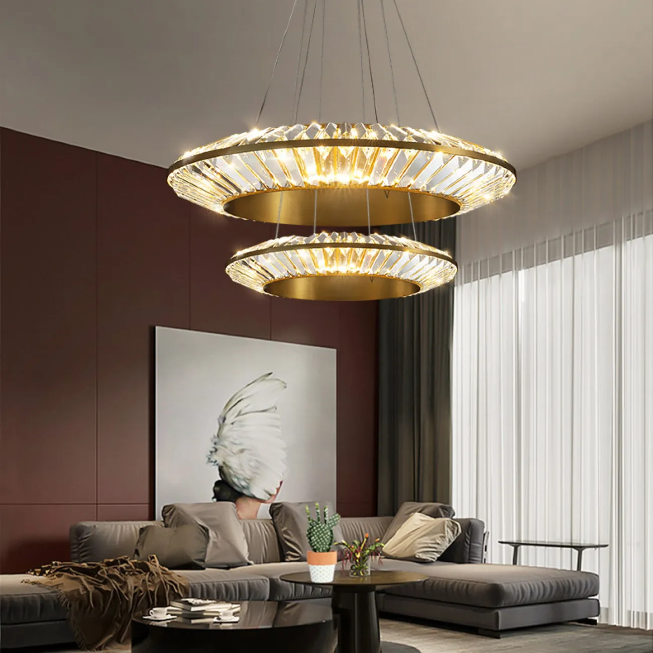 Подвесная люстра GODIVA CH D80 от ImperiumLoft