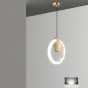Подвесной светильник GINA D20 Black Трехцветный свет от ImperiumLoft