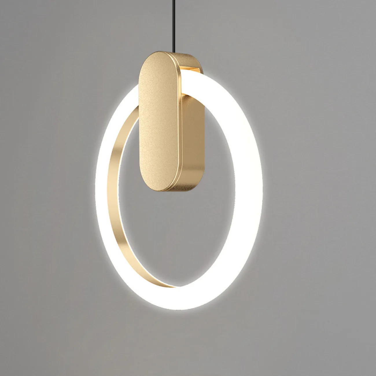 Подвесной светильник GINA D20 Black 4000К от ImperiumLoft