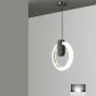 Подвесной светильник GINA D20 Black Трехцветный свет от ImperiumLoft