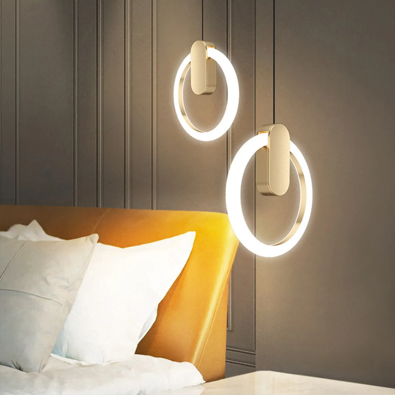 Подвесной светильник GINA D20 Black 4000К от ImperiumLoft