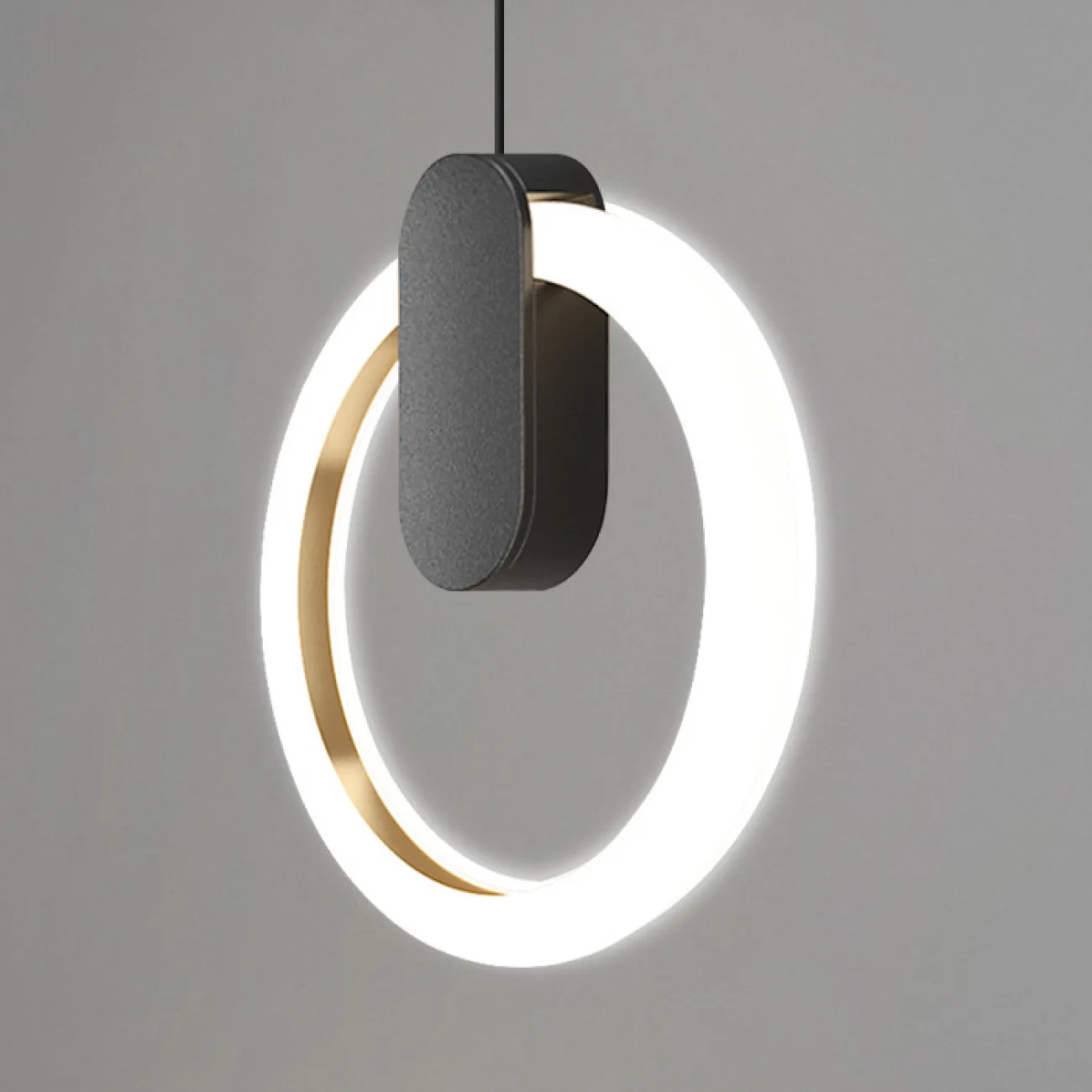 Подвесной светильник GINA D20 Black 4000К от ImperiumLoft