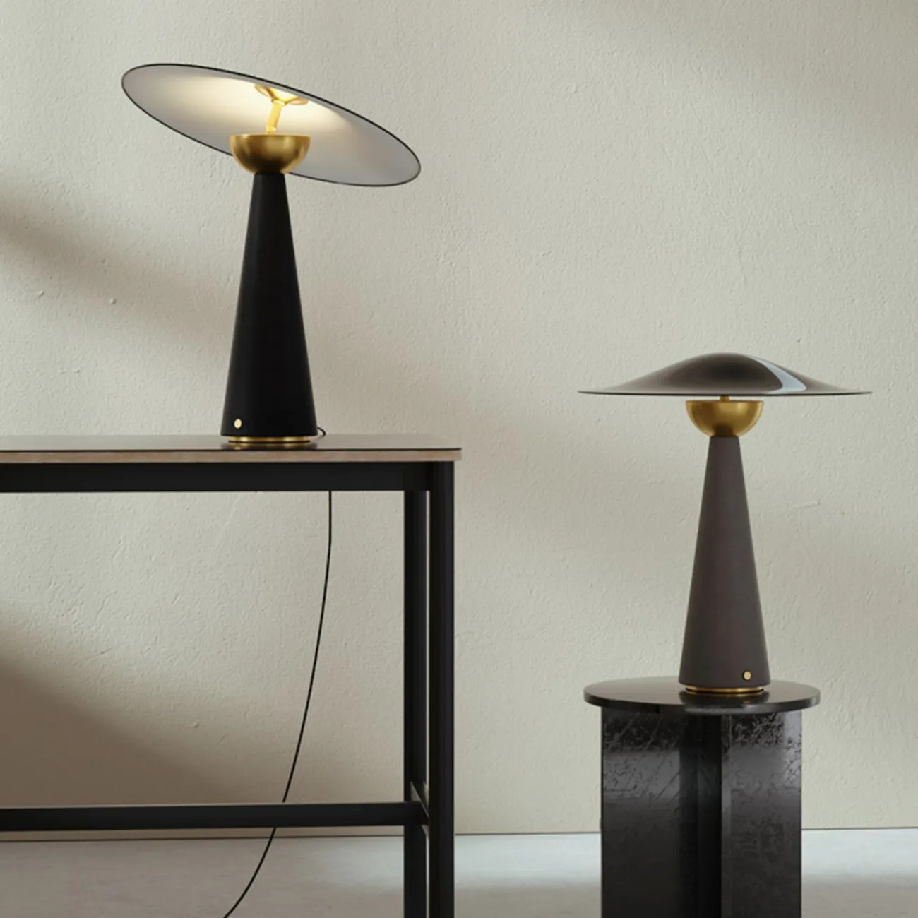 Настольная лампа VIRGIL Grey от ImperiumLoft Настольная лампа VIRGIL Grey от ImperiumLoft