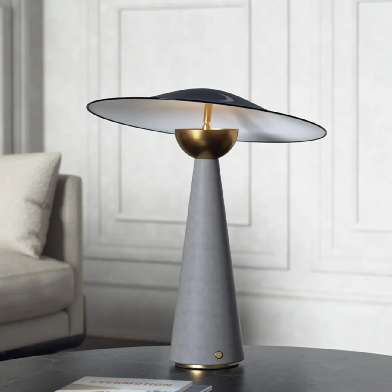 Настольная лампа VIRGIL Grey от ImperiumLoft Настольная лампа VIRGIL Grey от ImperiumLoft