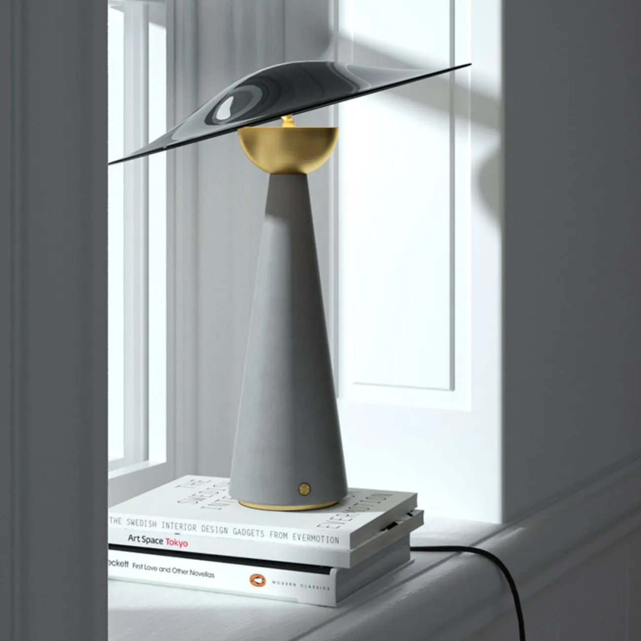 Настольная лампа VIRGIL Grey от ImperiumLoft Настольная лампа VIRGIL Grey от ImperiumLoft