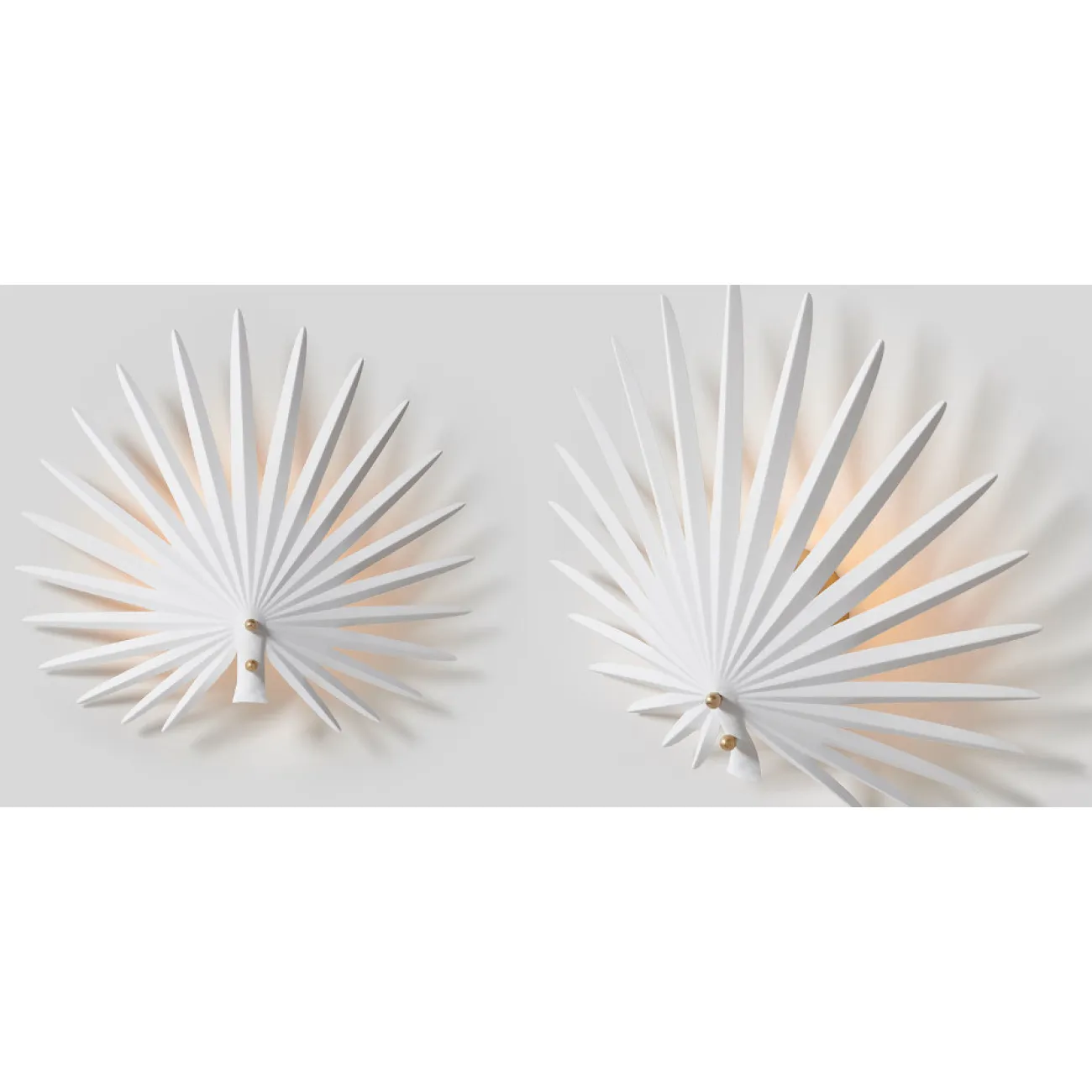 Бра пальмовый лист Rosie LI INEZ WALLMOUNT Белый Бра пальмовый лист Rosie LI INEZ WALLMOUNT Белый