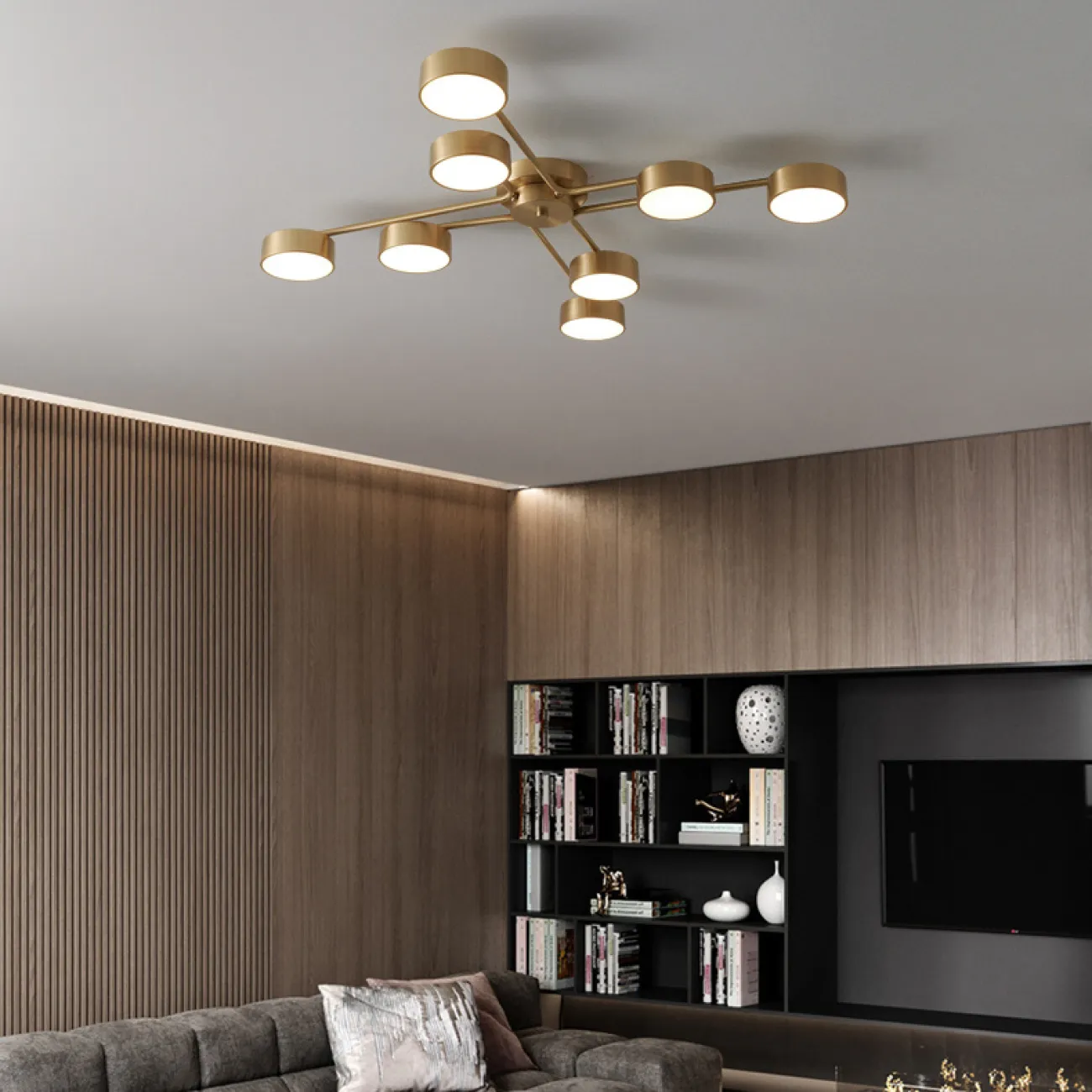 Потолочная люстра DAHLIA L6 от ImperiumLoft