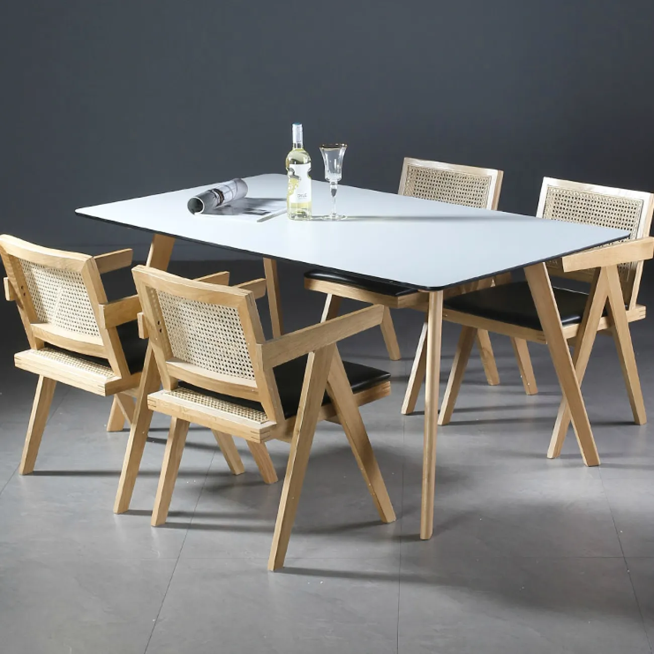 Дизайнерский обеденный стул LaLume-ST00213