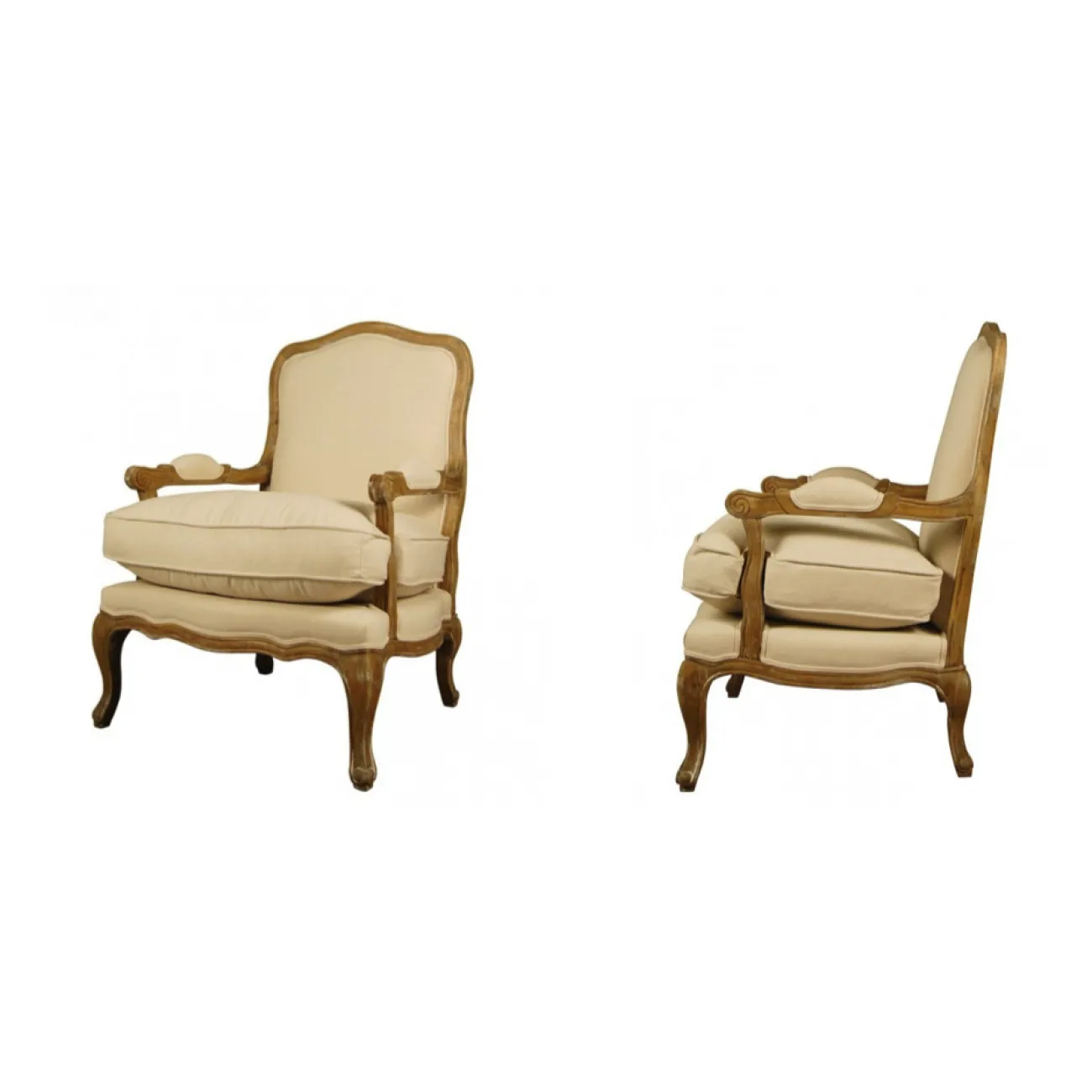 Кресло French Provence ArmChair Shebbi Light от LaLume