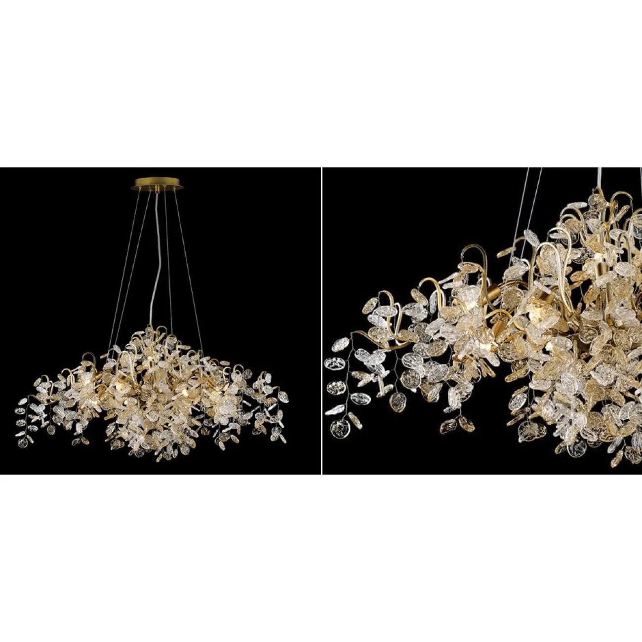 Люстра FAIRYTREE Chandelier Gold 9