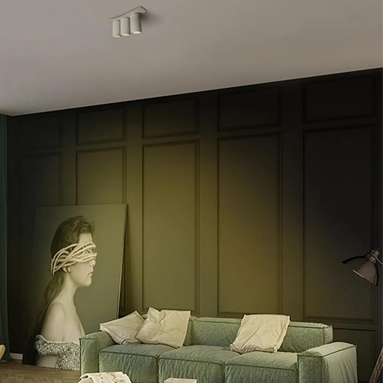 Потолочный светильник D TRIO Черный от ImperiumLoft