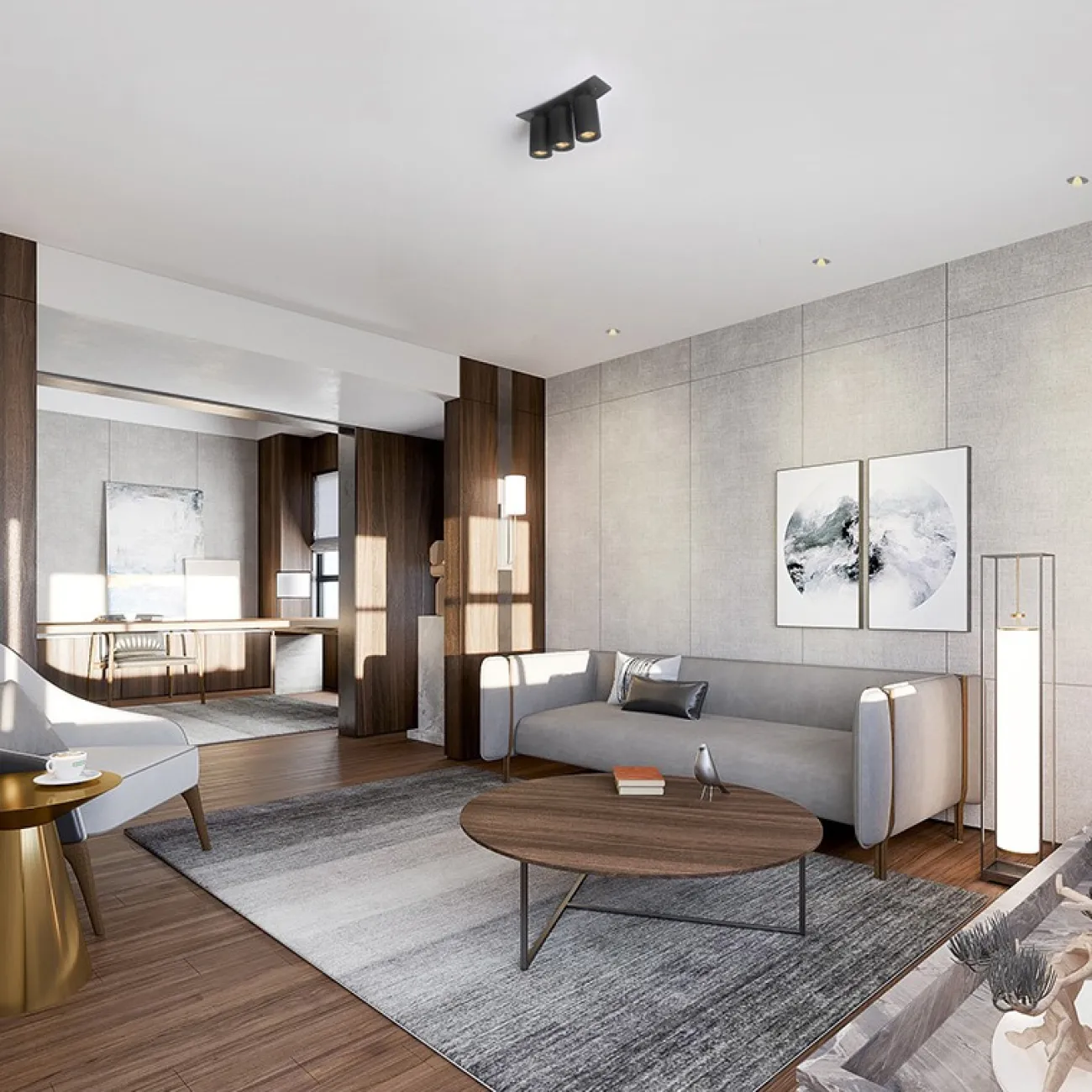 Потолочный светильник D TRIO Черный от ImperiumLoft Потолочный светильник D TRIO Черный от ImperiumLoft