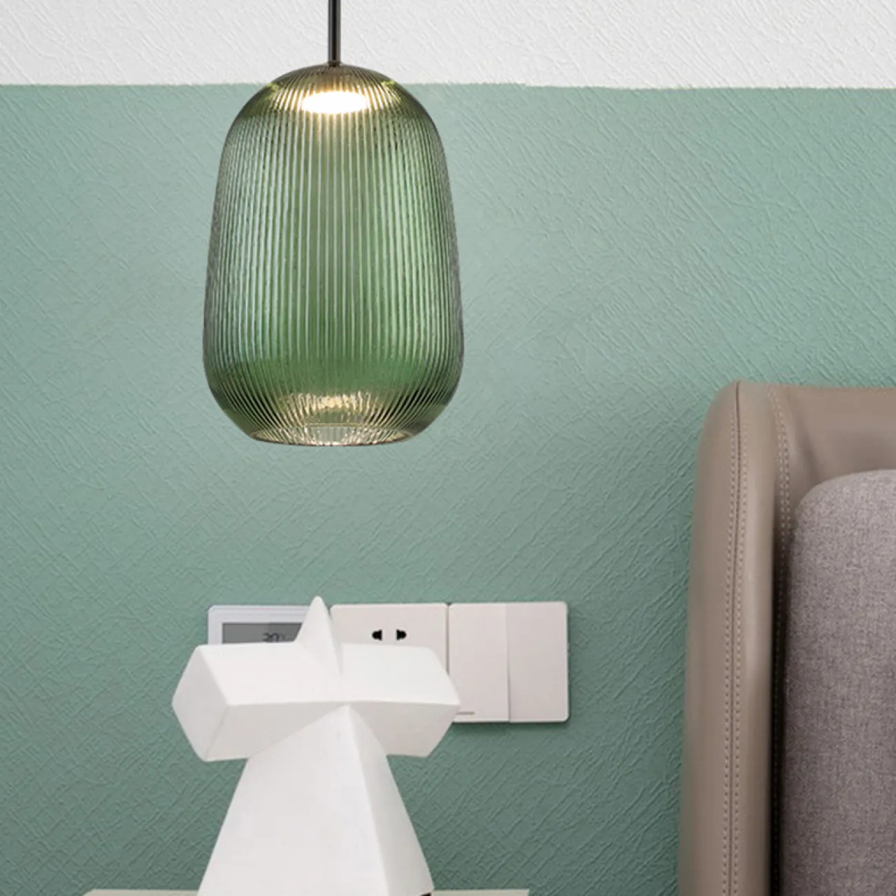 Подвесной светильник AQUARELL Green от ImperiumLoft