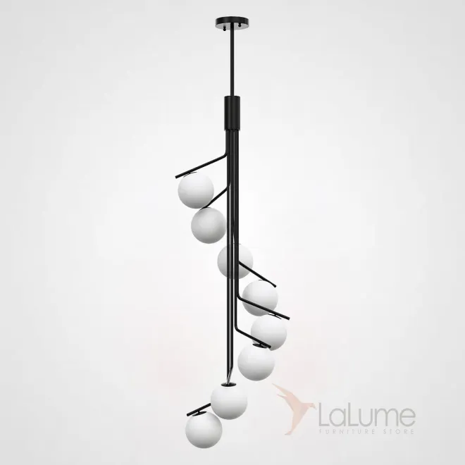 Подвесной светильник SHIRLEY 8 black от ImperiumLoft