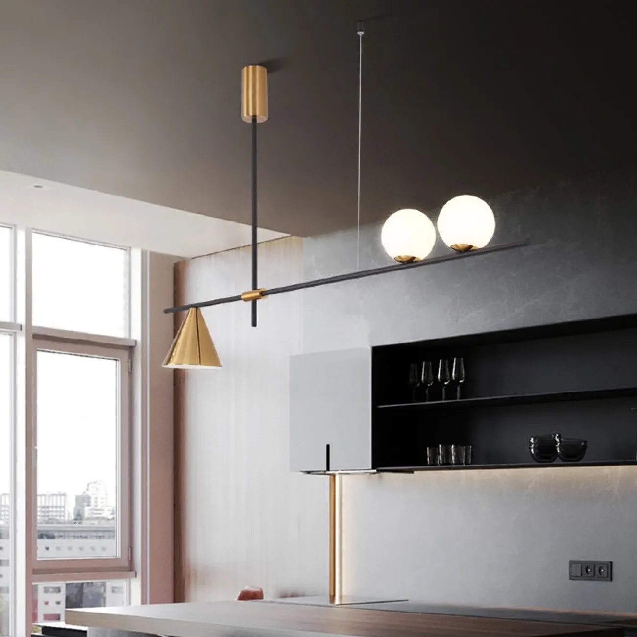 Подвесная люстра SKAGEN 3 от ImperiumLoft