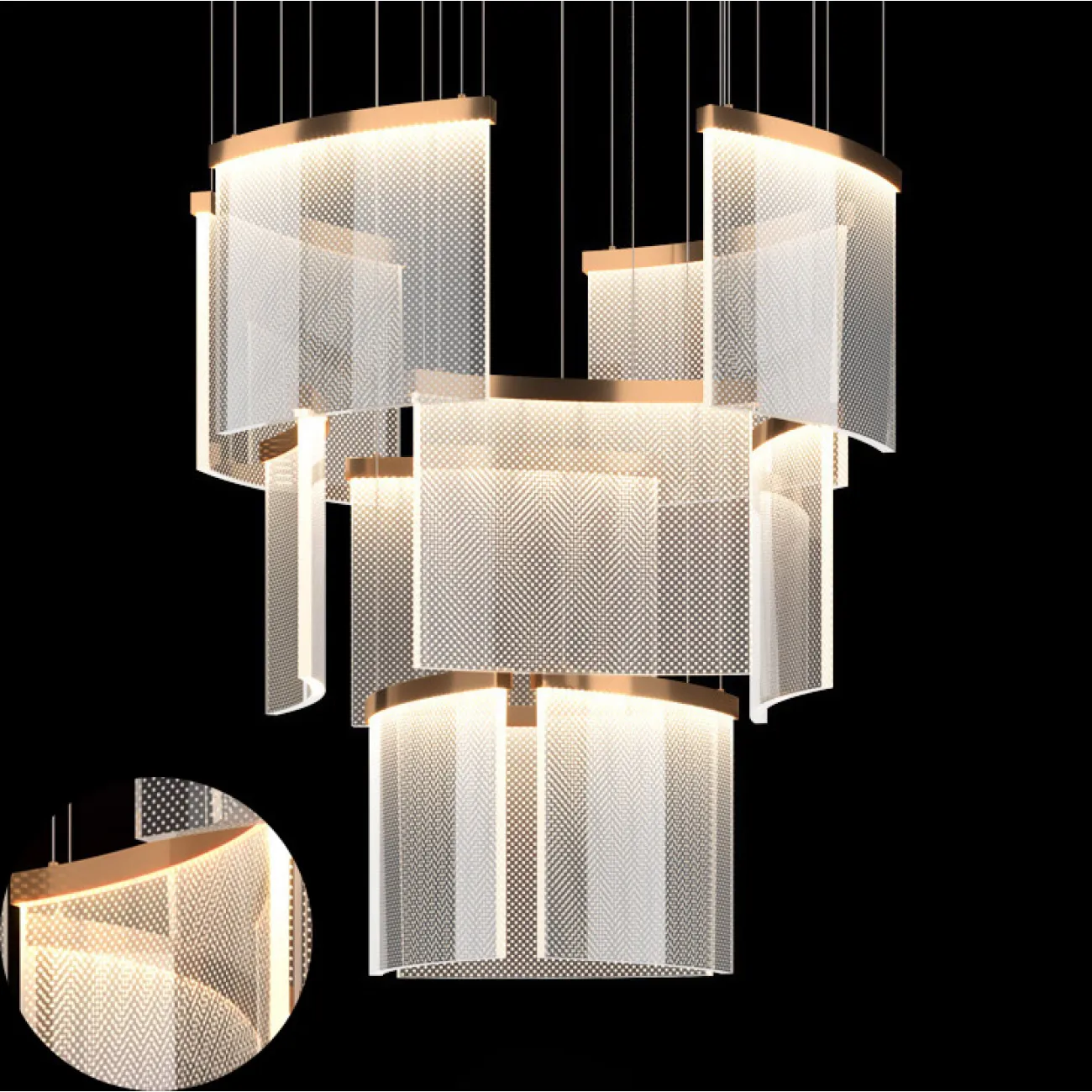 Подвесной светильник PORRIMA A L23 от ImperiumLoft