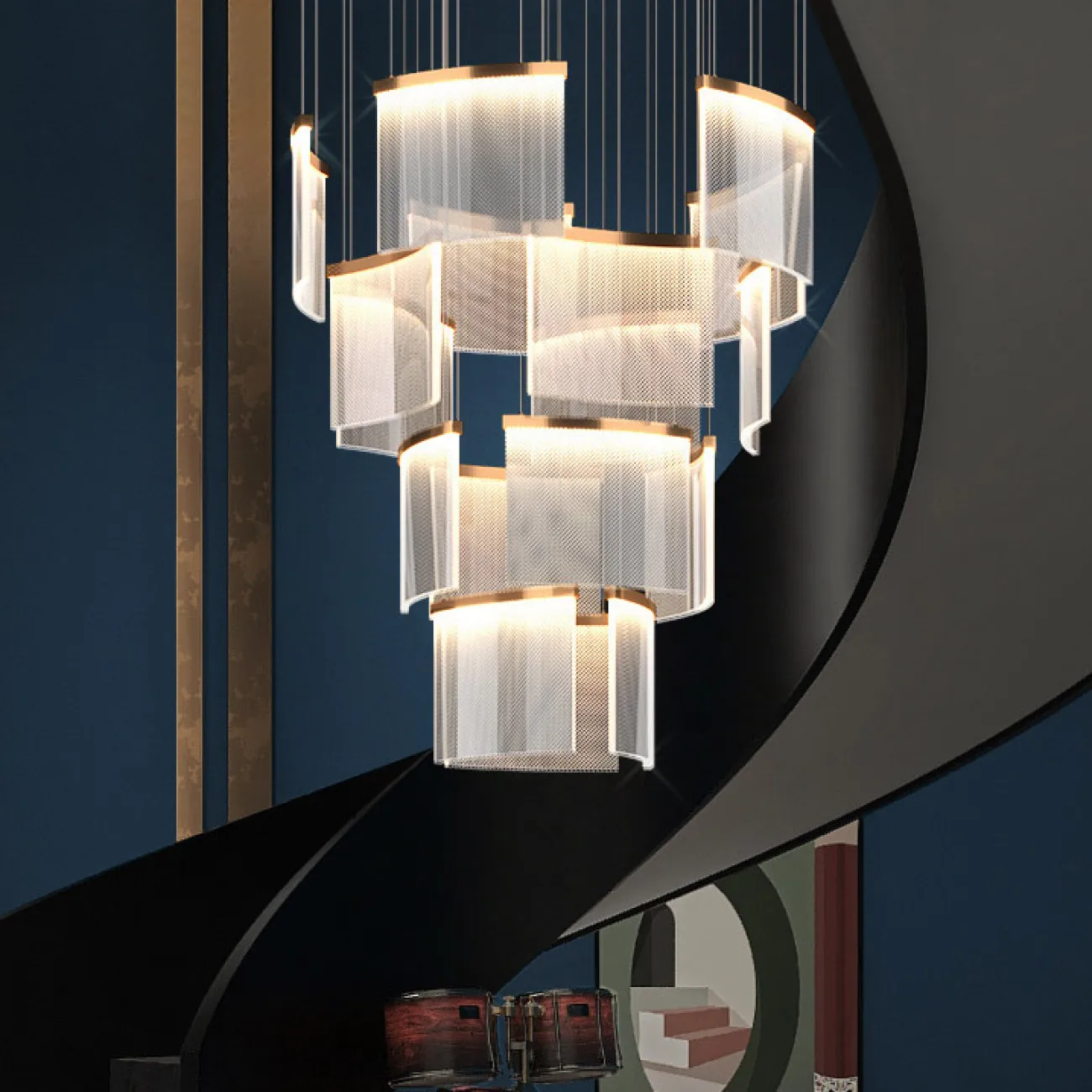 Подвесной светильник PORRIMA A L23 от ImperiumLoft