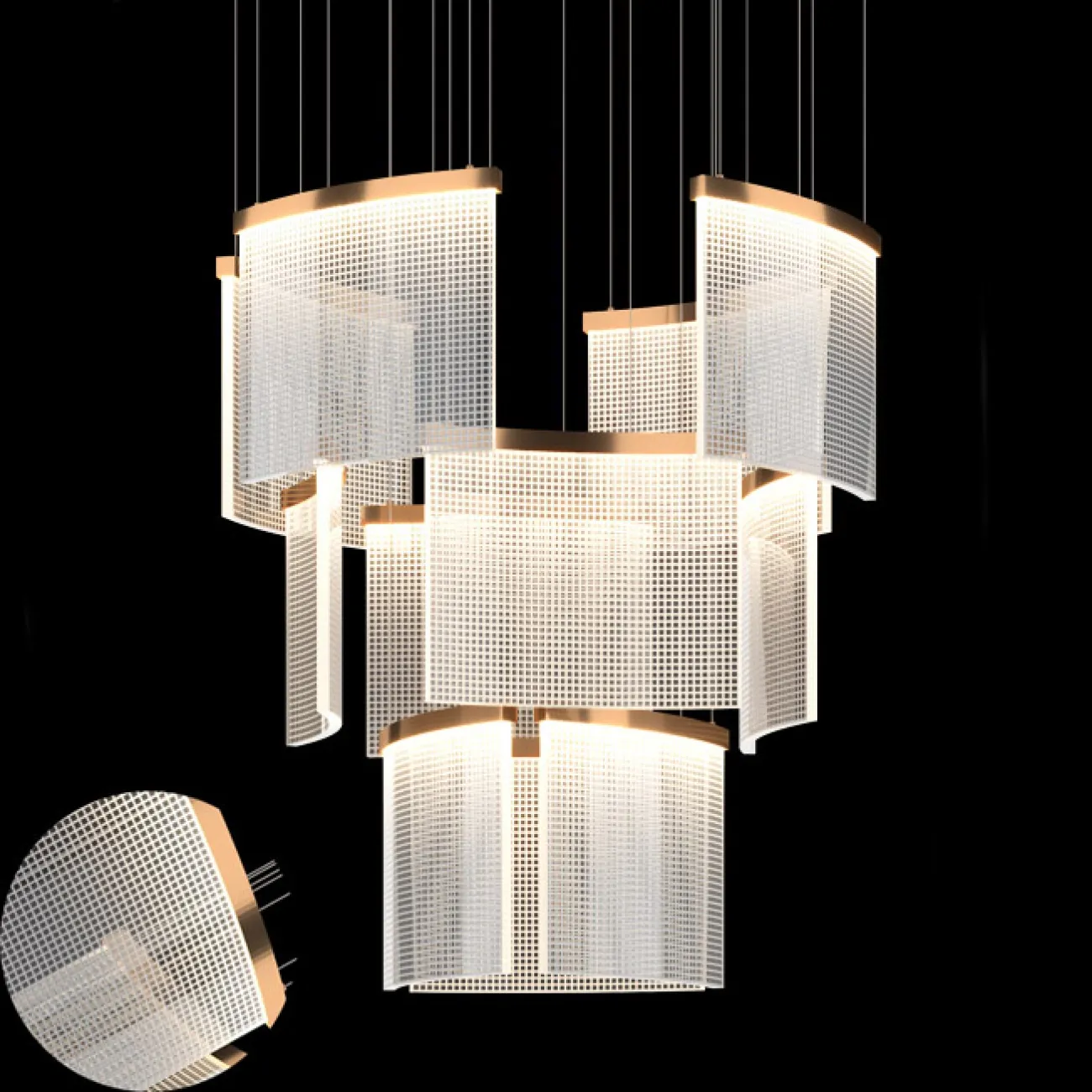 Подвесной светильник PORRIMA A L23 от ImperiumLoft