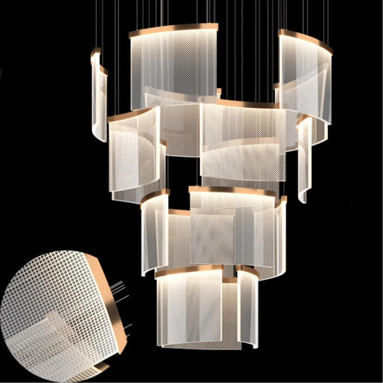 Подвесной светильник PORRIMA A L23 от ImperiumLoft