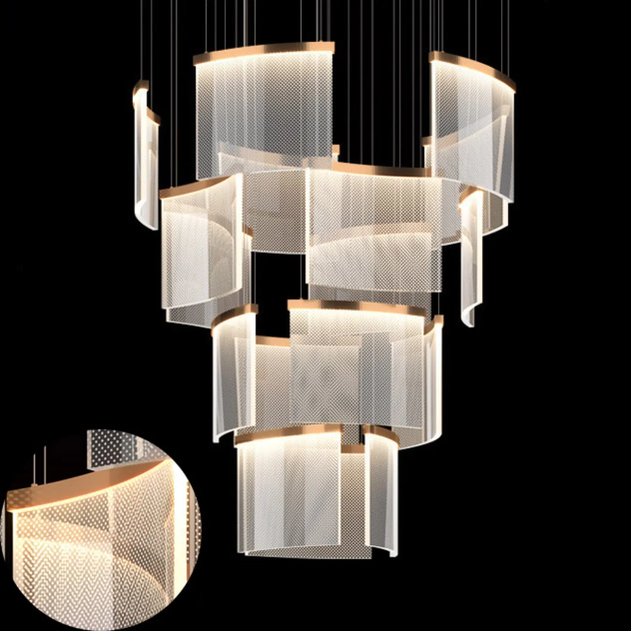 Подвесной светильник PORRIMA A L23 от ImperiumLoft