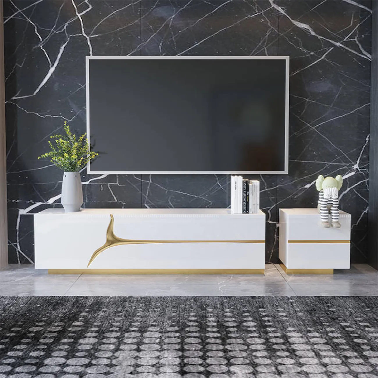 Дизайнерская тумба под TV - LaLume-TV00171