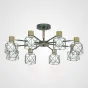 Потолочная люстра CORF B3 Green 8 lamps от ImperiumLoft