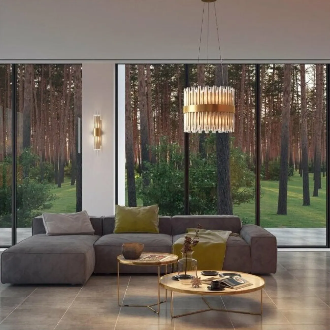 Подвесная люстра HETEL C от ImperiumLoft