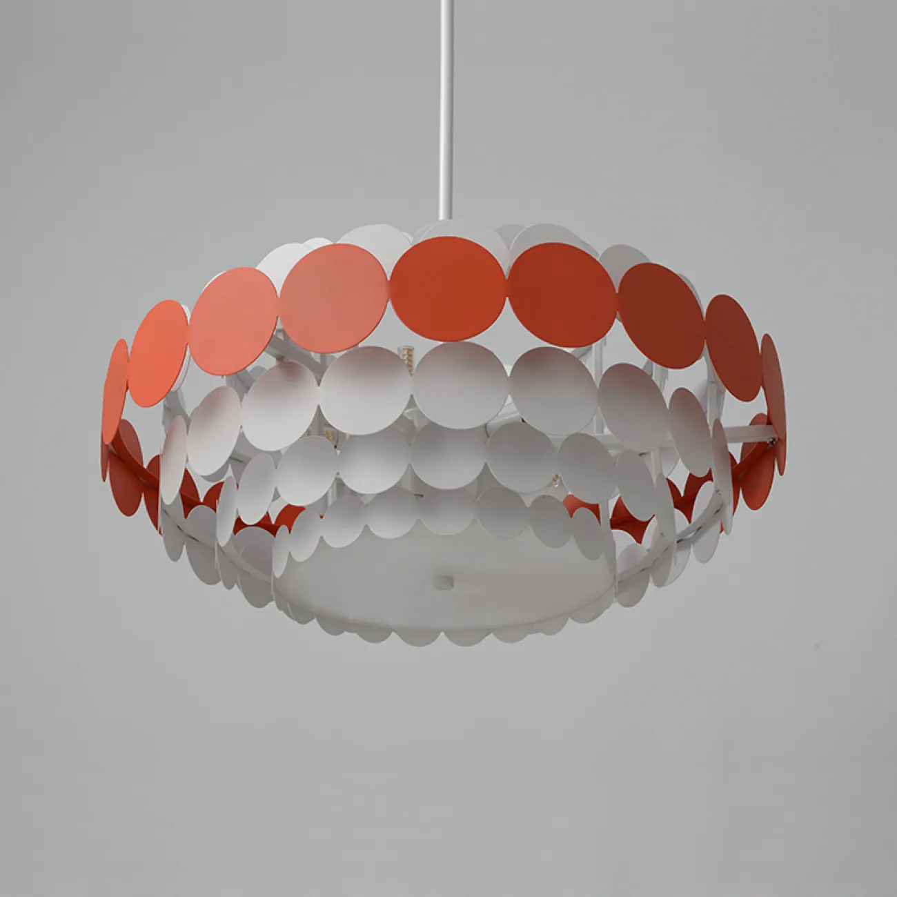Люстра на штанге ASOLA D40 Red by ImperiumLoft от ImperiumLoft