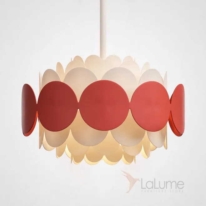 Люстра на штанге ASOLA D40 Red by ImperiumLoft от ImperiumLoft