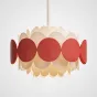 Люстра на штанге ASOLA D40 Red by ImperiumLoft от ImperiumLoft