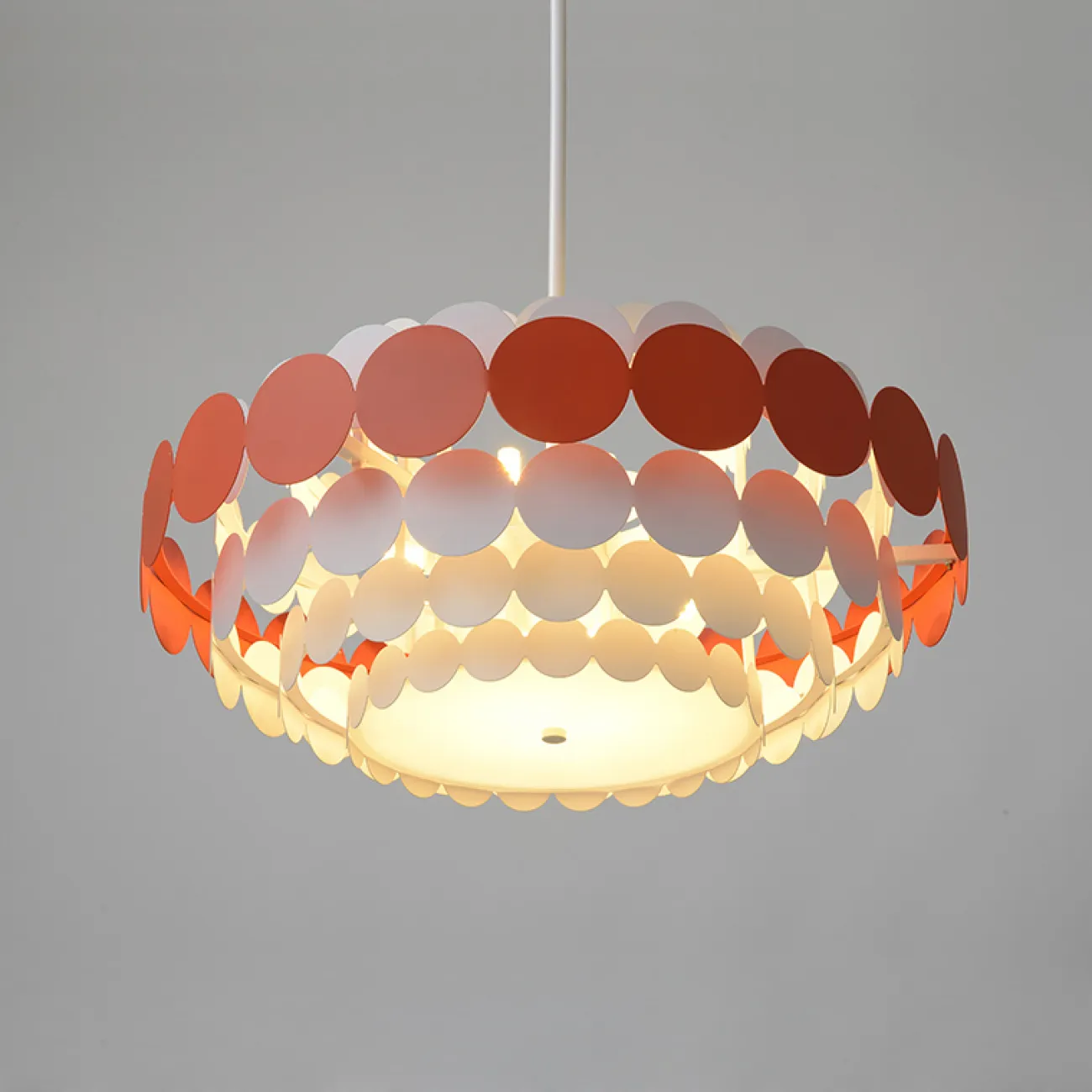 Люстра на штанге ASOLA D40 Red by ImperiumLoft от ImperiumLoft