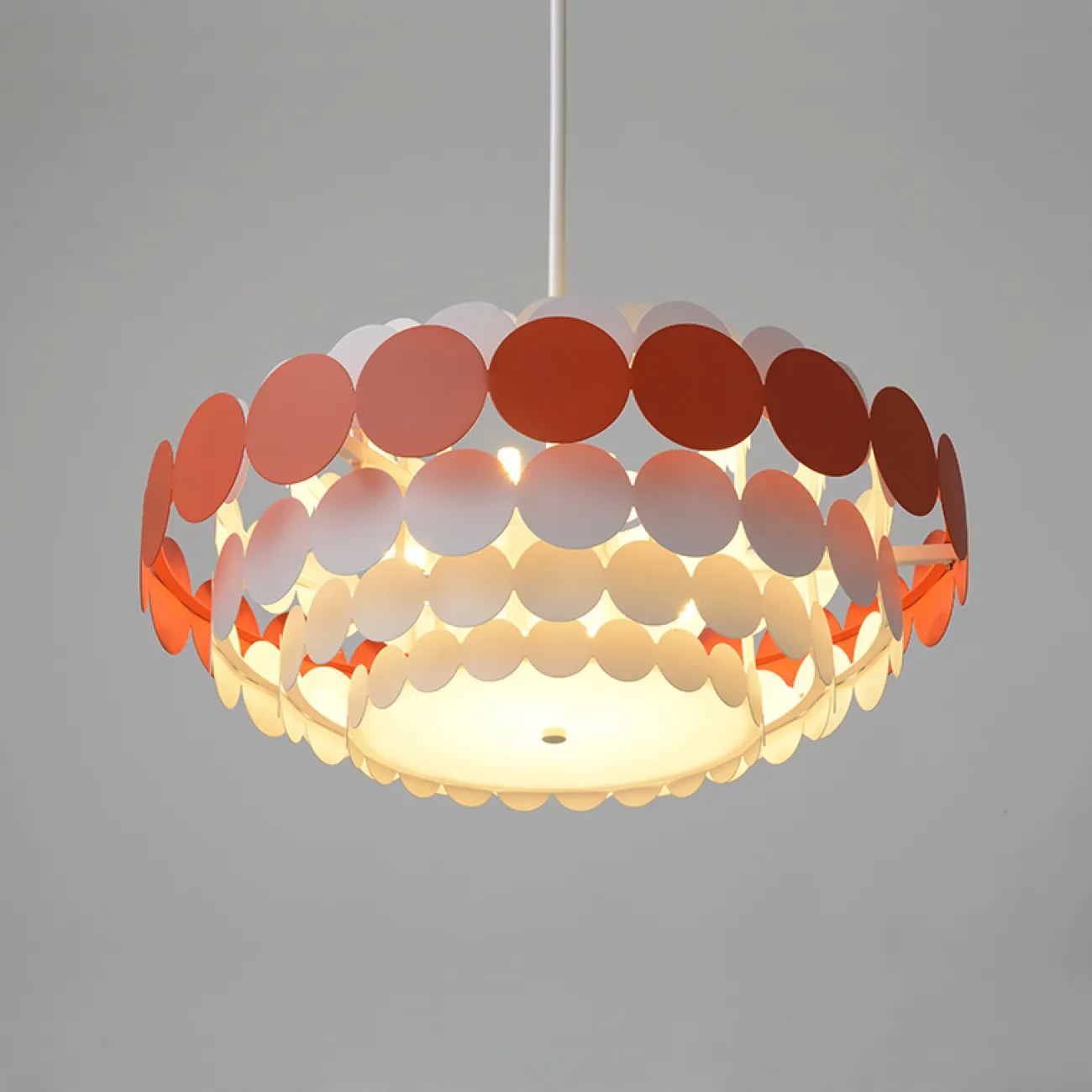 Люстра на штанге ASOLA D80 Red by ImperiumLoft от ImperiumLoft