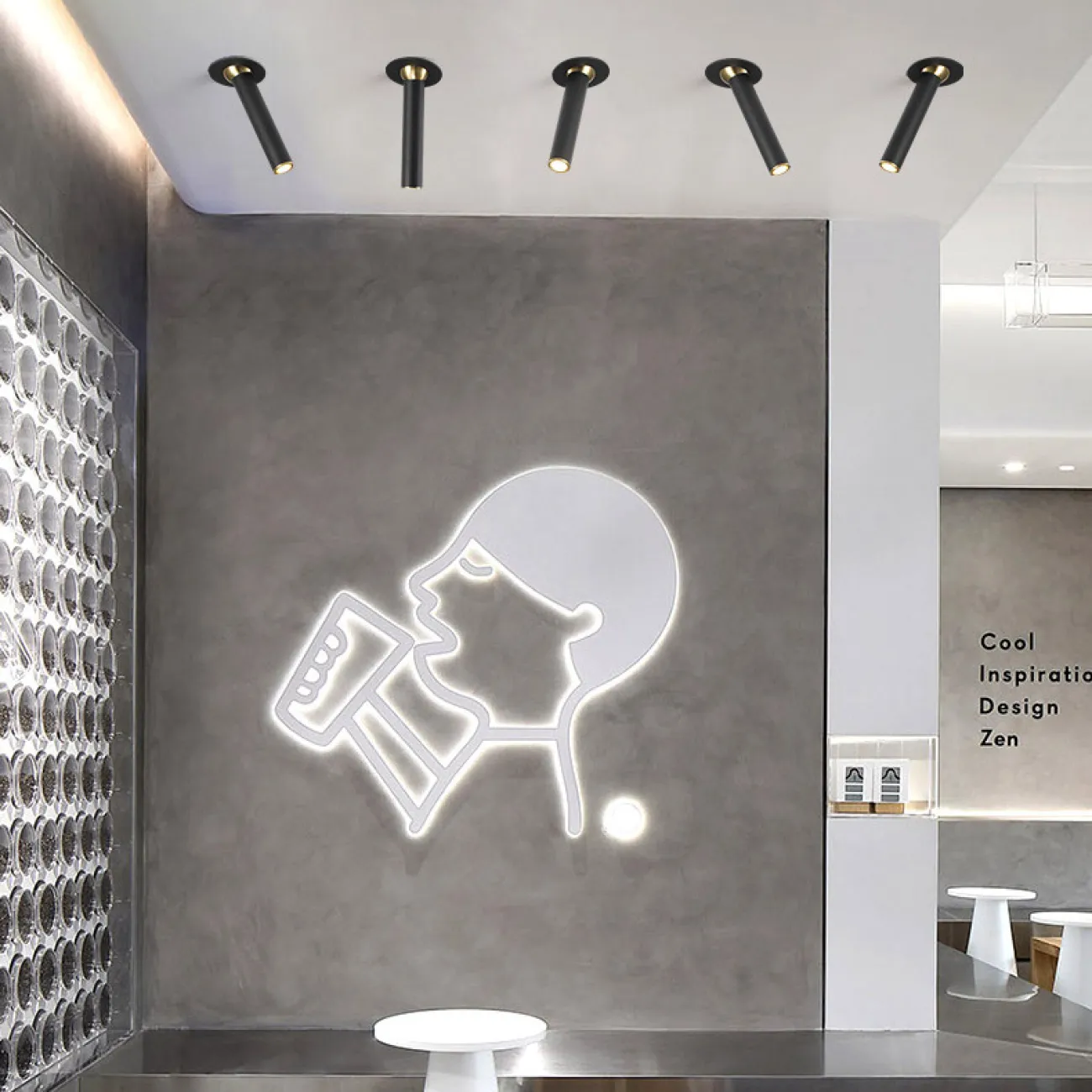 Точечный светильник ASP H35 4000 К от ImperiumLoft