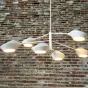 Люстра на штанге LANT D95 6 lamps White от ImperiumLoft