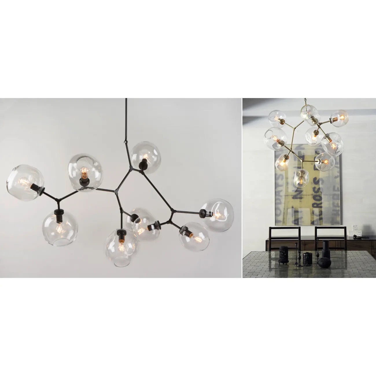 Люстра Адель Branching Bubble Chandelier от ImperiumLoft