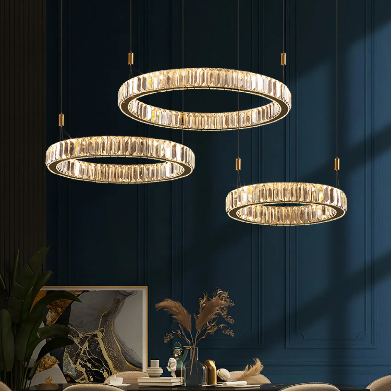 Подвесная люстра BERTOLDA L D40+60 от ImperiumLoft