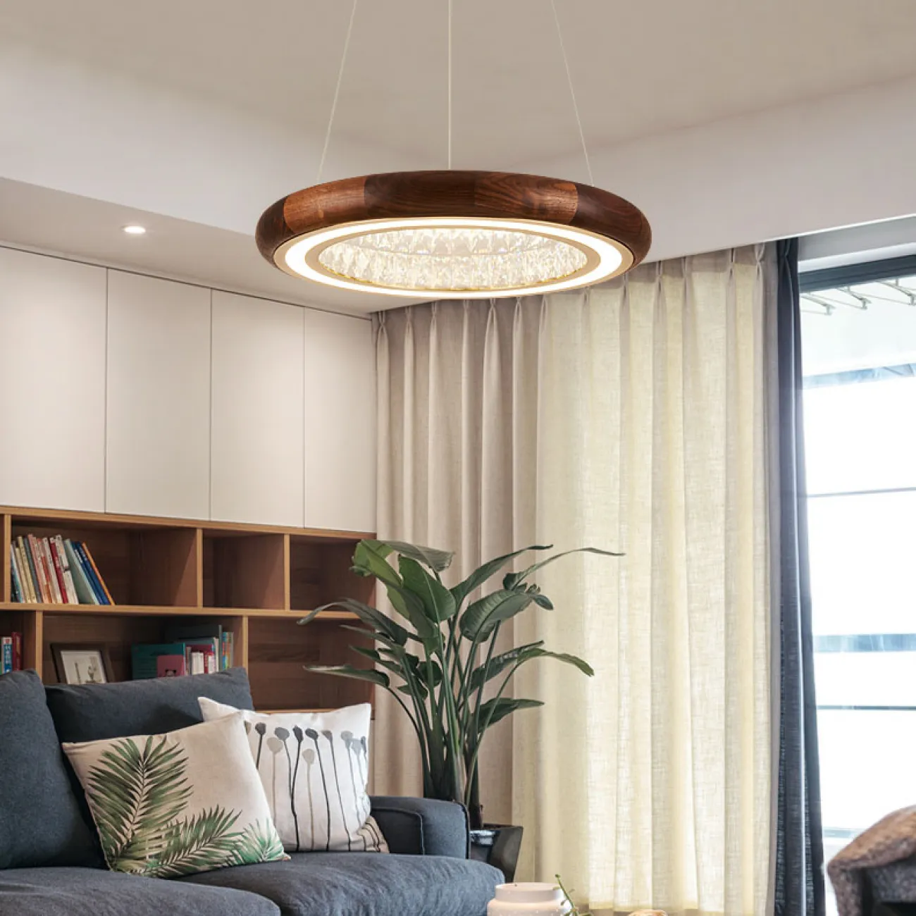Подвесная люстра VIGDIS light brown от ImperiumLoft