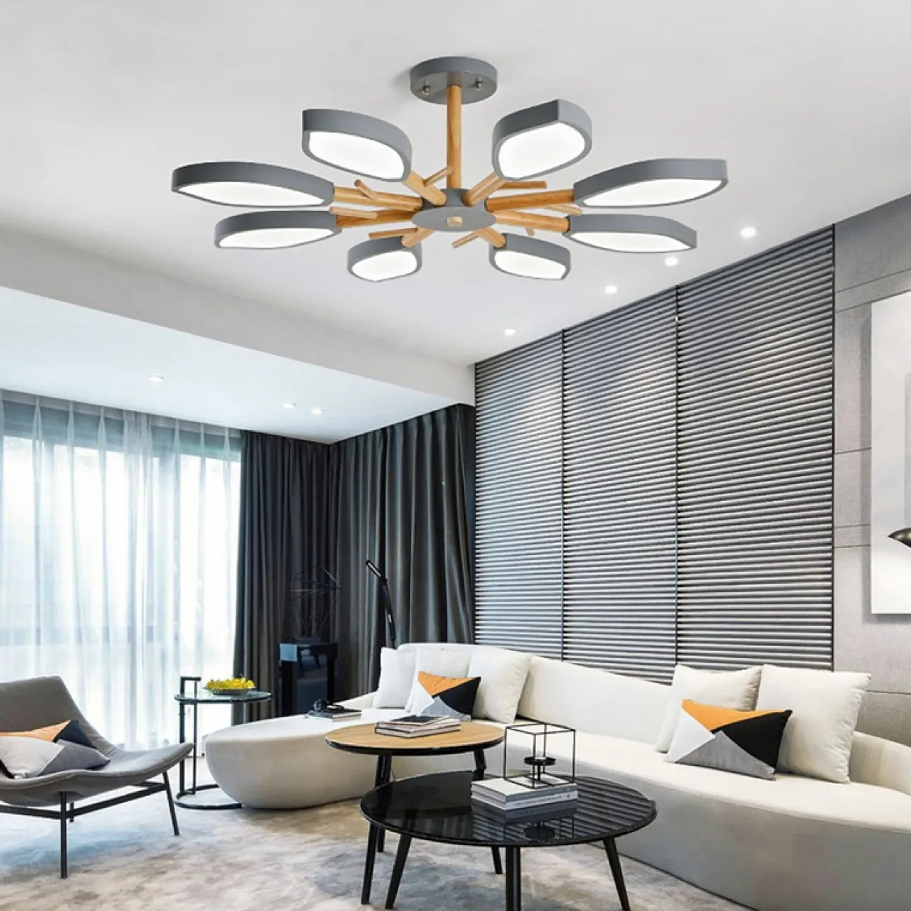 Подвесная люстра FRIM L3 White от ImperiumLoft